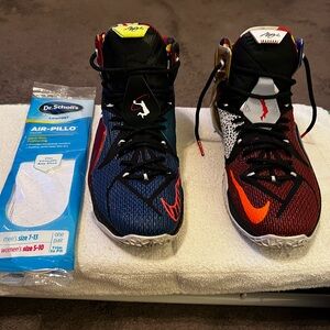 Nike LeBron 12 What The LeBron.  Size 12. Preowned